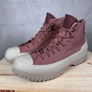 Converse Lugged 2.0 Counter Climate Boots Women 11 Pink Good Leather